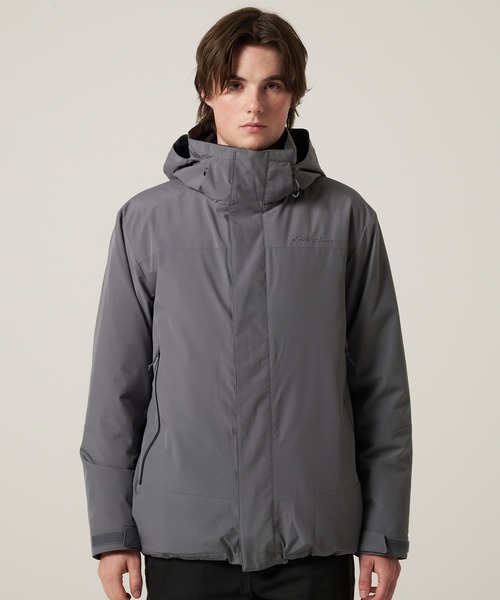 Eddie Bauer（エディーバウアー）の「パウダーサーチ 3in1 ジャケット（マウンテンパーカー・メンズ・ブラック/グレー・XXL/XL/L/M/S）」の9枚目の写真