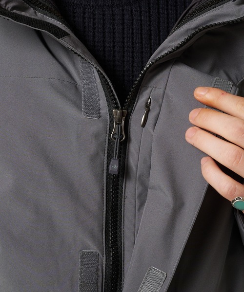 Eddie Bauer（エディーバウアー）の「パウダーサーチ 3in1 ジャケット（マウンテンパーカー・メンズ・ブラック/グレー・XXL/XL/L/M/S）」の13枚目の写真