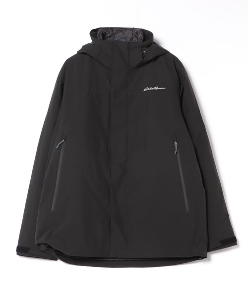 Eddie Bauer（エディーバウアー）の「パウダーサーチ 3in1 ジャケット（マウンテンパーカー・メンズ・ブラック/グレー・XXL/XL/L/M/S）」の3枚目の写真