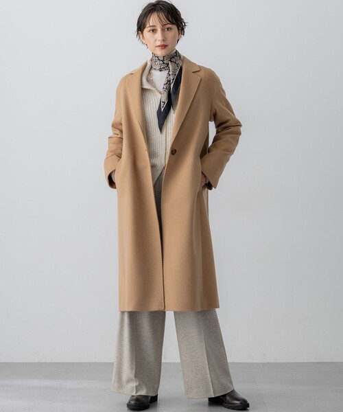 ウールカシミヤビーバー チェスター コート（チェスターコート）｜23区