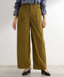 その他パンツ（イエロー/黄色系・ハイウエスト）ファッション通販