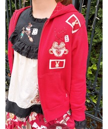 PINK HOUSE（ピンクハウス）の「TWINS CHESHIRE刺繍パーカー（パーカー・レディース）」