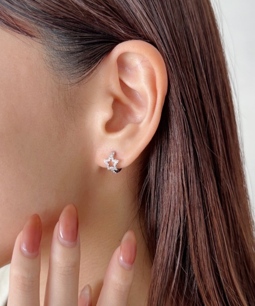 スターモチーフ ピアス セール】スターモチーフピアス（ピアス（両耳用））｜sowang（ソワン