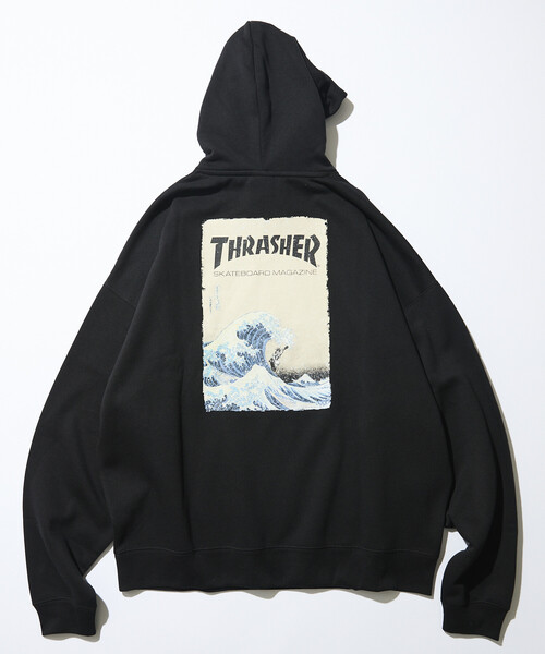 セール】限定展開 THRASHER×FREAK'S STORE 別注 ビッグシルエット