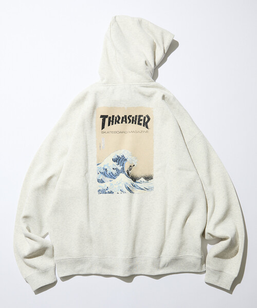 セール】限定展開 THRASHER×FREAK'S STORE 別注 ビッグシルエット
