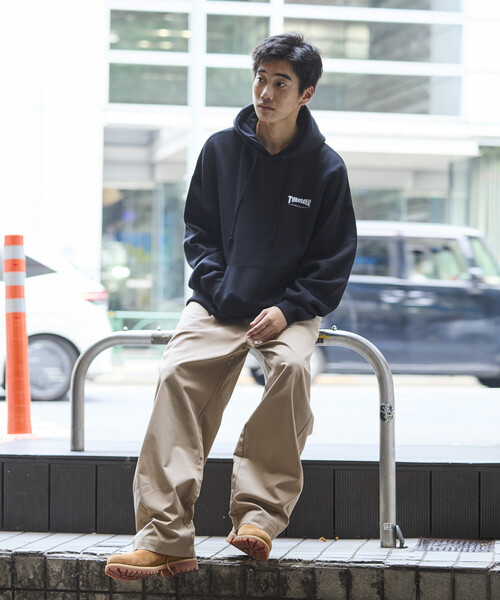 セール】限定展開 THRASHER×FREAK'S STORE 別注 ビッグシルエット