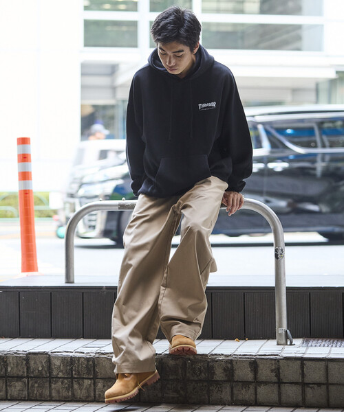 セール】限定展開 THRASHER×FREAK'S STORE 別注 ビッグシルエット