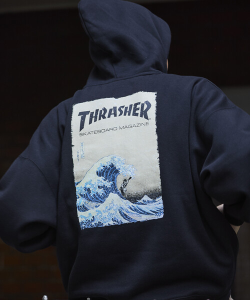 セール】限定展開 THRASHER×FREAK'S STORE 別注 ビッグシルエット