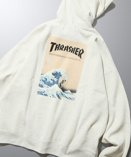 セール】限定展開 THRASHER×FREAK'S STORE 別注 ビッグシルエット