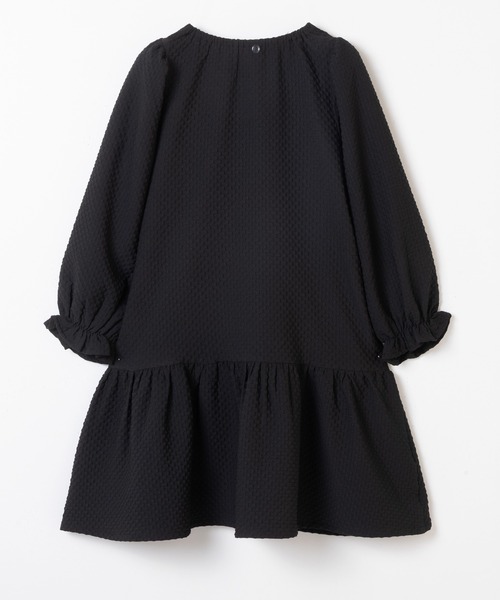 ever closet(エバークローゼット)の「裾フリルワンピース(ワンピース・キッズ・ライトベージュ/ブラック・110cm/100cm/140cm/130cm/120cm/90cm)」の18枚目の写真