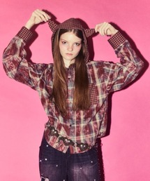 Candy Stripper | DEVIL CHECK シャツ(シャツ/ブラウス)