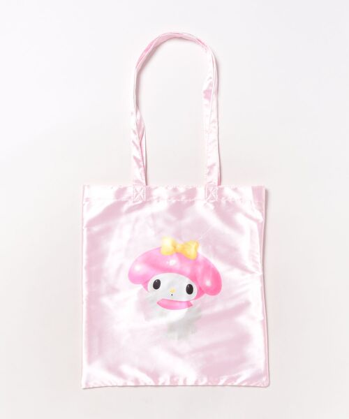sanrio(サンリオ)の「サンリオ サテントート(トートバッグ・レディース・ピンク/ライトパープル/ライトピンク/スカイブルー・FREE)」の4枚目の写真