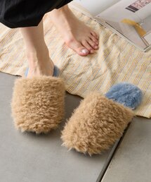 BIRTHDAY BAR | ボアルームシューズ(ルームシューズ/スリッパ)