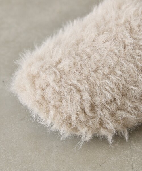 BIRTHDAY BAR（バースデイバー）の「ボアルームシューズ（ルームシューズ/スリッパ・レディース・アイボリー/ブルー・0）」の12枚目の写真