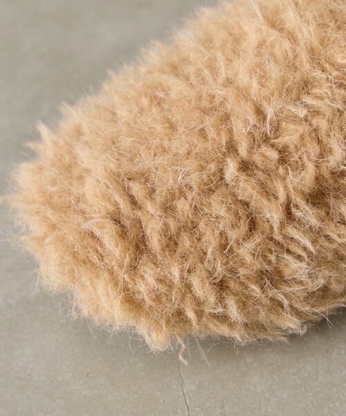 BIRTHDAY BAR（バースデイバー）の「ボアルームシューズ（ルームシューズ/スリッパ・レディース・アイボリー/ブルー・0）」の4枚目の写真