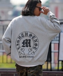 【SIDEWAY STANCE】ロゴ プリント スウェット トレーナー