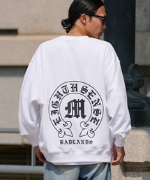 【SIDEWAY STANCE】ロゴ プリント スウェット トレーナー