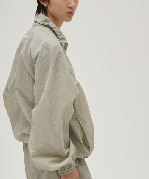 TODAYFUL（トゥデイフル）の「【TODAYFUL/トゥデイフル】Nylon Ripstop Blouson/ナイロンリップストップブルゾン（ブルゾン・レディース・インディゴブルー/キナリ/セージグリーン・38/36）」の8枚目の写真