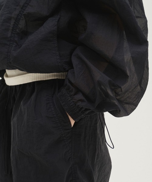 TODAYFUL（トゥデイフル）の「【TODAYFUL/トゥデイフル】Nylon Ripstop Blouson/ナイロンリップストップブルゾン（ブルゾン・レディース・インディゴブルー/キナリ/セージグリーン・38/36）」の9枚目の写真