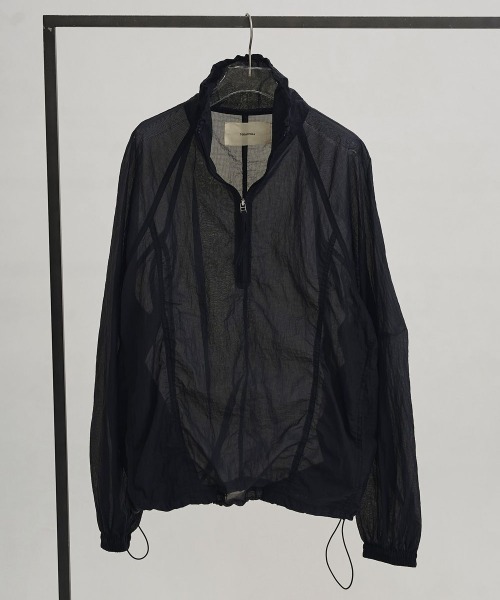 TODAYFUL（トゥデイフル）の「【TODAYFUL/トゥデイフル】Nylon Ripstop Blouson/ナイロンリップストップブルゾン（ブルゾン・レディース・インディゴブルー/キナリ/セージグリーン・38/36）」の6枚目の写真