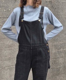 カットプリーツメローボトルネックプルオーバー