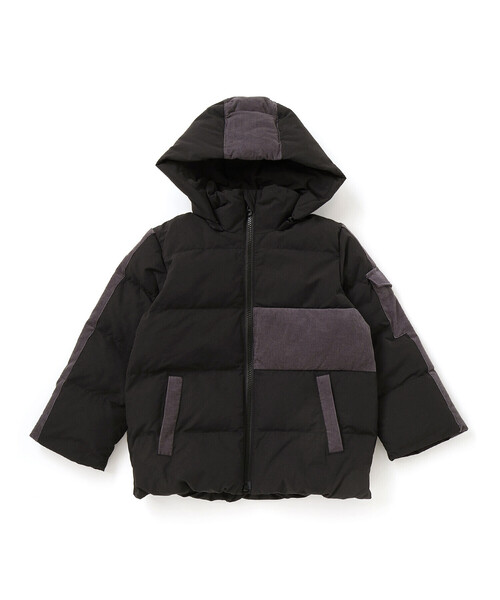 WASK（ワスク）の「袖ライン中綿ジャケット(100~160cm)（ダウンジャケット/コート・キッズ・ネイビー/ブラック・130cm/160cm/140cm/150cm）」の11枚目の写真