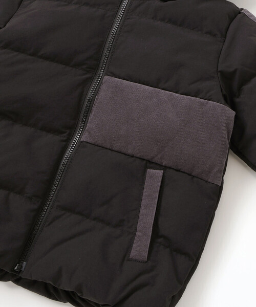 WASK（ワスク）の「袖ライン中綿ジャケット(100~160cm)（ダウンジャケット/コート・キッズ・ネイビー/ブラック・130cm/160cm/140cm/150cm）」の17枚目の写真