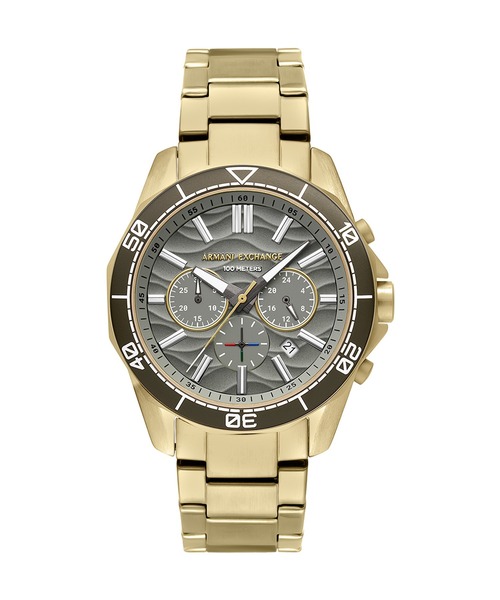 ARMANI EXCHANGE(アルマーニエクスチェンジ)の「アルマーニ・エクスチェンジ 腕時計 メンズ アナログ ステンレス AX1970(アナログ腕時計・メンズ・ゴールド・FREE)」の1枚目の写真