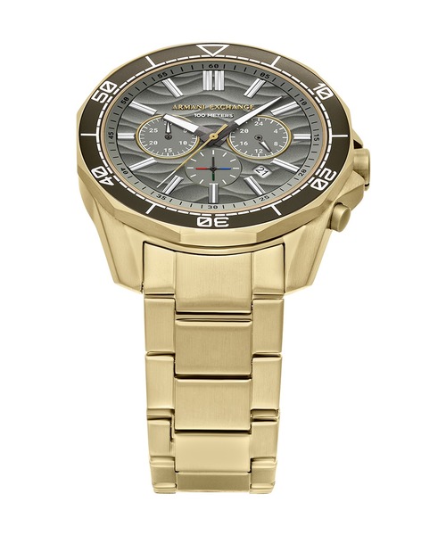 ARMANI EXCHANGE(アルマーニエクスチェンジ)の「アルマーニ・エクスチェンジ 腕時計 メンズ アナログ ステンレス AX1970(アナログ腕時計・メンズ・ゴールド・FREE)」の7枚目の写真