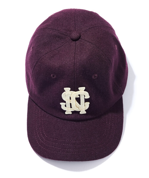 NAUTICA/ノーティカ ヴィンテージライク フェルトキャップ NSCロゴ