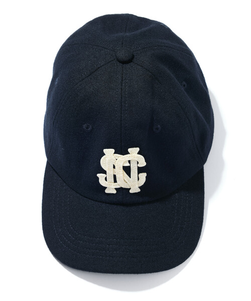 NAUTICA/ノーティカ ヴィンテージライク フェルトキャップ NSCロゴ