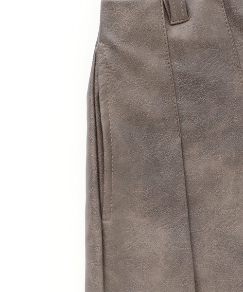 LOVETOXIC（ラブトキシック）の「【LTXC】合皮プリーツスカート（スカート・キッズ・ブラック/ブラウン・L:160cm/130cm/M:150cm/S:140cm）」の11枚目の写真