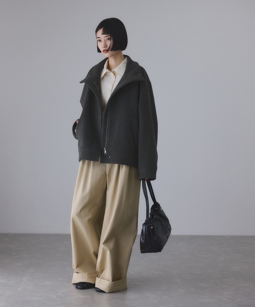 セール】Super120'sウールブルゾン（ブルゾン）｜ADAM ET ROPE