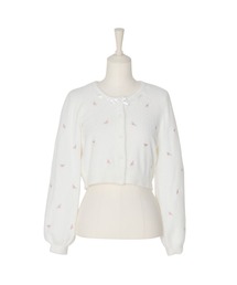Fiorforte（フィオルフォルテ）の「petit rose cardigan（カーディガン/ボレロ）」