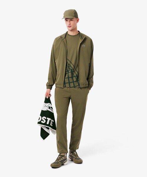 LACOSTE(ラコステ)の「ラケットグラフィックウルトラドライTシャツ(Tシャツ/カットソー・メンズ・オリーブ/オフホワイト・3/4/5)」の9枚目の写真