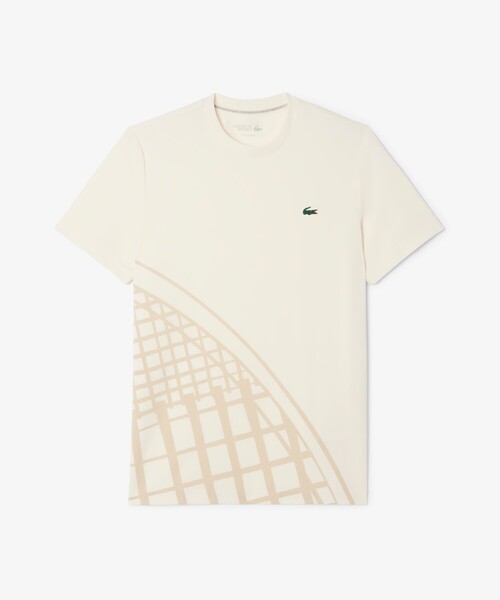 LACOSTE(ラコステ)の「ラケットグラフィックウルトラドライTシャツ(Tシャツ/カットソー・メンズ・オリーブ/オフホワイト・3/4/5)」の12枚目の写真