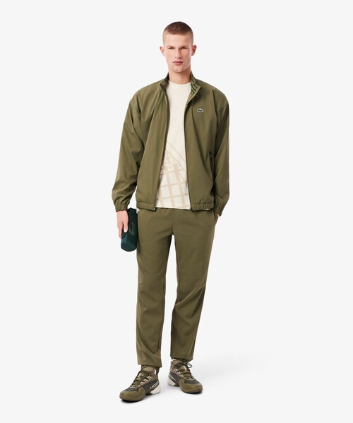 LACOSTE(ラコステ)の「ラケットグラフィックウルトラドライTシャツ(Tシャツ/カットソー・メンズ・オリーブ/オフホワイト・3/4/5)」の16枚目の写真