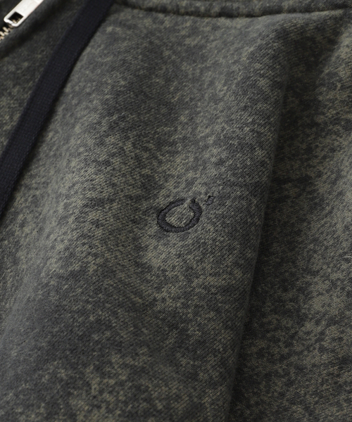 NOMA t.d.（ノーマティーディー）の「NOMARHYTHM TEXTILE (ノーマリズム テキスタイル) Hand Dye Twist パーカー（パーカー・メンズ・グリーン・2/3）」の5枚目の写真