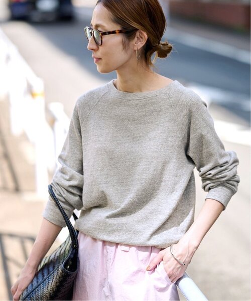 FRAMeWORK(フレームワーク)の「≪追加≫NEWスラブベアテンプルオーバー 3(Tシャツ/カットソー・レディース・グレー/ホワイト/スミクロ・FREE)」の3枚目の写真