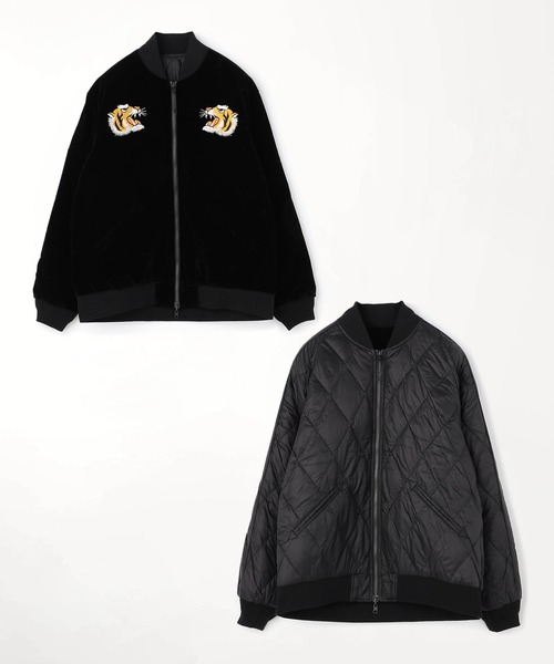 TAION（タイオン）の「TAION REVERSIBLE SKAJAN/ VETJAN DOWN JACKETアラカルト（ダウンジャケット/コート・メンズ・カモフラージュ/ブラック/ブラック系その他/ブラック×ブラック・LARGE/MEDIUM）」の3枚目の写真
