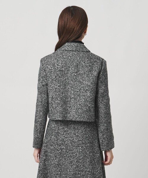 ⭐︎専用⭐︎ ユナイテッドアローズ　ツイード素材ジャケット 38 セール】シルクネップ ツイードライク ジャケット（テーラード