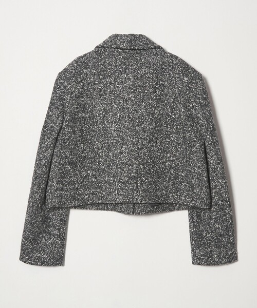 シルクネップ ツイードライク ジャケット（テーラードジャケット