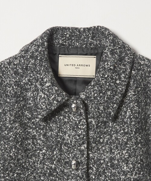 セール】シルクネップ ツイードライク ジャケット（テーラード