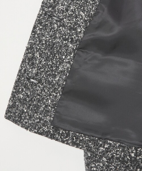 セール】シルクネップ ツイードライク ジャケット（テーラード