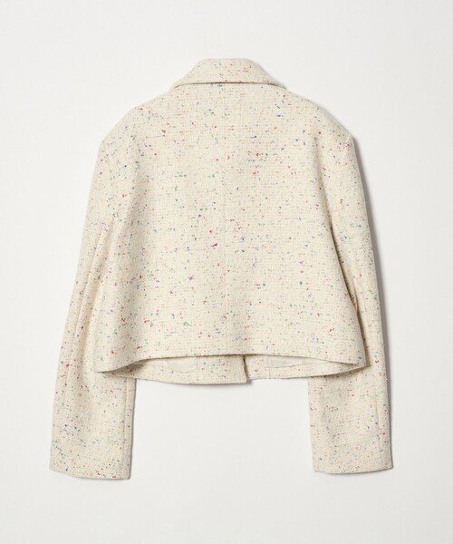 セール】シルクネップ ツイードライク ジャケット（テーラード