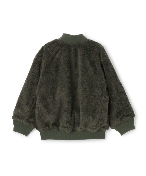 GLAZOS（グラソス）の「【SKIT0LY】【リバーシブル】MA-1（MA-1・キッズ・ブラック/カーキ・100cm/110cm/120cm/130cm/140cm）」の10枚目の写真