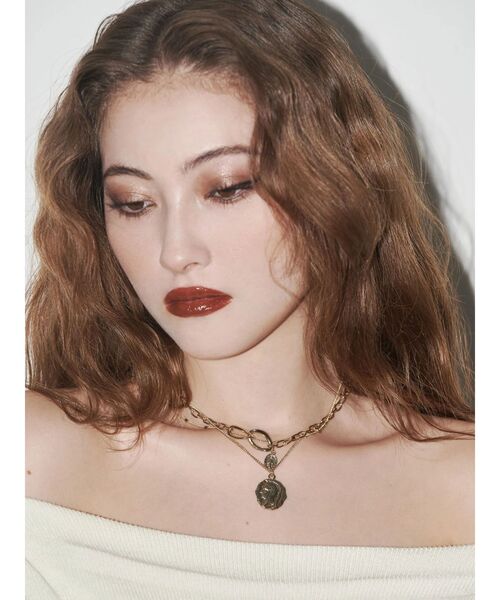 EVRIS（エヴリス）の「COIN CHARM 3連ネックレス（ネックレス・レディース・シルバー/ゴールド・FREE）」の4枚目の写真