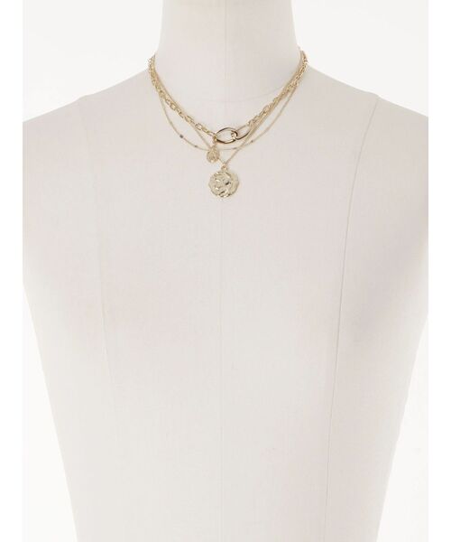 EVRIS（エヴリス）の「COIN CHARM 3連ネックレス（ネックレス・レディース・シルバー/ゴールド・FREE）」の11枚目の写真