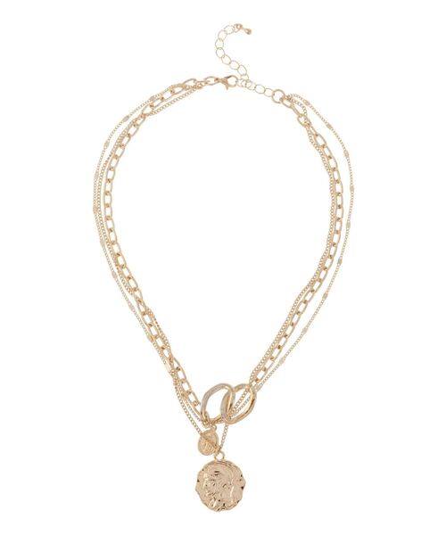 EVRIS（エヴリス）の「COIN CHARM 3連ネックレス（ネックレス・レディース・シルバー/ゴールド・FREE）」の13枚目の写真