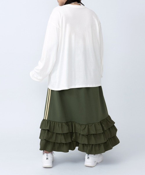 PUNYUS（プニュズ）の「PUNYUSロゴロンＴ（Tシャツ/カットソー・レディース・ブラック/ホワイト/サックスブルー・1/2/3/4/5）」の16枚目の写真